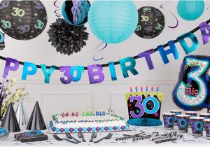 30th Birthday Decorations for Her the Party Continues 30th Birthday Party Supplies Party City