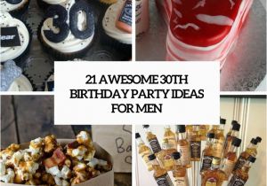 30th Birthday Decorations for Men 21 Awesome 30th Birthday Party Ideas for Men Shelterness