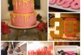 30th Birthday Decorations Pink Kara 39 S Party Ideas Pink Gold and Old 30th Birthday Party