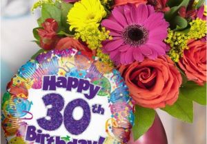 30th Birthday Flowers and Balloons 30th Birthday Flowers and Balloon Available for Uk Wide