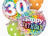 30th Birthday Flowers and Balloons Confetti Clipart August Birthday Pencil and In Color