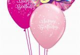30th Birthday Flowers and Balloons Pink 30th Birthday Balloon Bouquet Party Fever