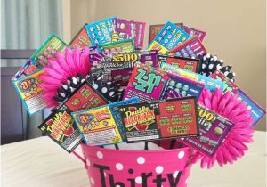 30th Birthday Gift Baskets for Her 17 Best Images About Lottery Ticket Bouquets On Pinterest