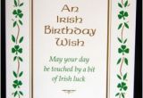 30th Birthday Gifts for Him Ireland Irish Happy Birthday Quotes Quotesgram