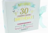 30th Birthday Gifts for Him Uk Signography Ladies 30th Birthday Photo Album Gifts From