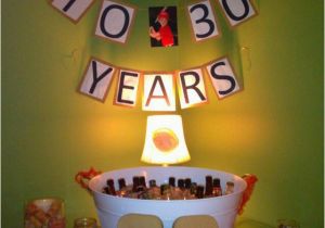 30th Birthday Ideas for Him Nyc Homemade Quot Cheers to 30 Years Quot Banner for the Drink Table