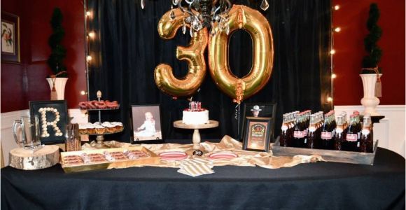 30th Birthday Ideas for Him Uk Masculine Decor for Surprise Party Men 39 S 30th Birthday