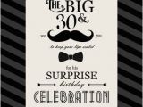 30th Birthday Invitations for Men Free Printable 30th Birthday Invitations for Men Template