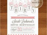 30th Birthday Party Invitations for Her 30th 40th 50th 60th 70th 80th 90th Birthday Party