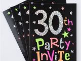 30th Birthday Party Invitations for Her 30th Birthday Party Invitation Cards Pack Of 10 Only 1 49