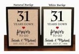 31 Gifts for 31st Birthday for Him 31st Anniversary Gift 31st Wedding Anniversary Gift Gift