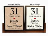 31 Gifts for 31st Birthday for Him 31st Anniversary Gift 31st Wedding Anniversary Gift Gift