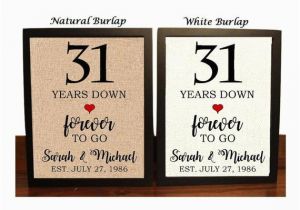 31 Gifts for 31st Birthday for Him 31st Anniversary Gift 31st Wedding Anniversary Gift Gift