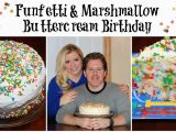 31st Birthday Cake Ideas for Him Funfetti Marshmallow buttercream Birthday Mom Skills