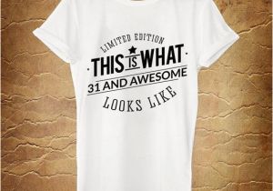 31st Birthday Ideas for Him 31st Birthday Gift Awesome Looks Like 1985 31st by ashbystore
