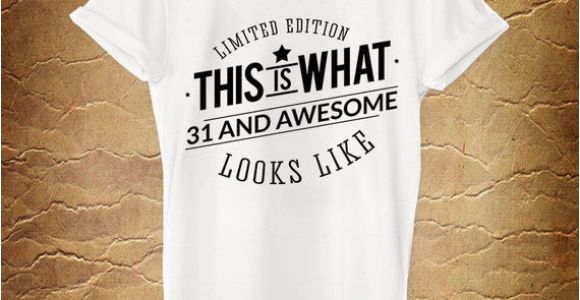31st Birthday Presents for Him 31st Birthday Gift Awesome Looks Like 1985 31st by ashbystore