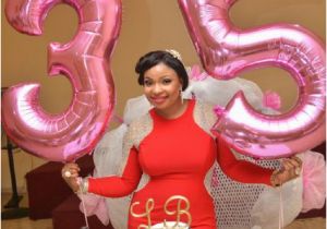 35th Birthday Celebration Ideas for Him Star Actress Laide Bakare Celebrates 35th Birthday In Usa