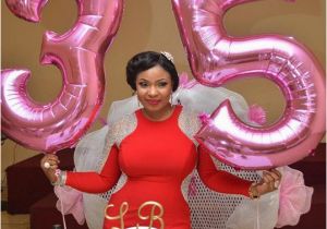 35th Birthday Gift Ideas for Her Official Photos From Nollywood Actress Laide Bakare S 35th