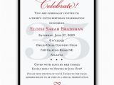 35th Birthday Invitations Classic 35th Birthday Celebrate Party Invitations Paperstyle