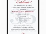 35th Birthday Invitations Classic 35th Birthday Celebrate Party Invitations Paperstyle