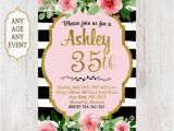 35th Birthday Party Invitations 1000 Ideas About 35th Birthday On Pinterest Happy 30th