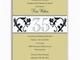 35th Birthday Party Invitations 35th Birthday Party Invitation Wording