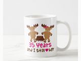 35th Birthday Present Ideas for Him 35th Anniversary Gift for Him Coffee Mug Zazzle