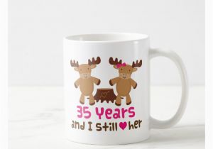 35th Birthday Present Ideas for Him 35th Anniversary Gift for Him Coffee Mug Zazzle