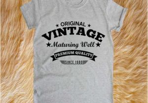 37th Birthday Gifts for Him 37th Birthday Gift Vintage Maturing Well 1980 37th
