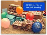 39th Birthday Gifts for Him 40 Gift Ideas for Your Husband 39 S 40th Birthday Special