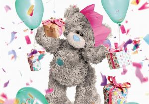 3d Holographic Birthday Cards 3d Holographic Birthday Celebration Me to You Bear