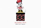 3d Holographic Birthday Cards 3d Holographic Birthday Girl Minnie Mouse Birthday Card