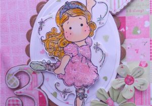 3rd Birthday Card Girl A Little Bit Of Sparkle Little Girls 3rd Birthday Card