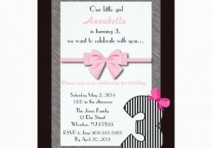 3rd Birthday Invitation Cards 17 Best Images About 3rd Birthday Party Invitations On