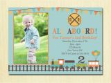 3rd Birthday Invitation Wording Boy Train Birthday Invitation Boys 1st 2nd 3rd 4th Birthday