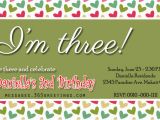 3rd Birthday Party Invitation Message 3rd Birthday Invitations 365greetings Com