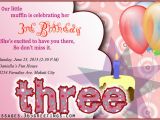 3rd Birthday Party Invitation Message 3rd Birthday Invitations 365greetings Com