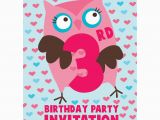 3rd Birthday Party Invites 3rd Birthday Party Supplies Party Delights