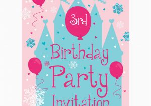 3rd Birthday Party Invites 3rd Birthday Party Supplies Party Delights
