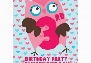 3rd Birthday Party Invites 3rd Birthday Party Supplies Party Delights