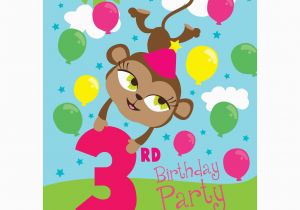 3rd Birthday Party Invites 3rd Birthday Party Supplies Party Delights