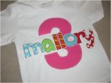 3t Birthday Girl Shirt toddler Girls 3rd Third Birthday Personalized 3 Shirt 3t 4t
