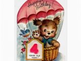4 Year Old Birthday Cards 4 Year Old Birthday Quotes Quotesgram