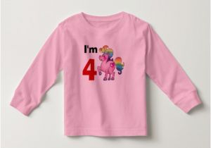 4 Year Old Birthday Girl Shirt 4 Year Old Birthday Girl Gift Unicorn Pony Tee Shirt
