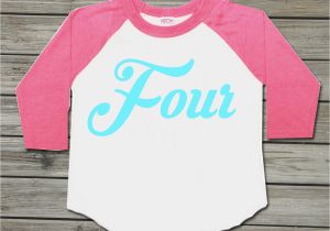 4 Year Old Birthday Girl Shirt 4 Year Old Birthday Shirts toddler Girl Clothing 4th