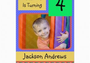 4 Year Old Birthday Party Invitations 4 Year Old Birthday Party Invitations Boy 5 Quot X 7