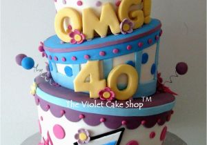 40 Birthday Cake Decorations Classic 40th Birthday Cake Ideas Party Xyz