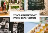 40 Birthday Decoration Ideas 17 Cool 40th Birthday Party Ideas for Men Shelterness