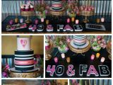 40 Birthday Decoration Ideas Glamorous 40th Birthday Party Pretty My Party Party Ideas