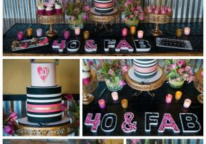 40 Birthday Decoration Ideas Glamorous 40th Birthday Party Pretty My Party Party Ideas